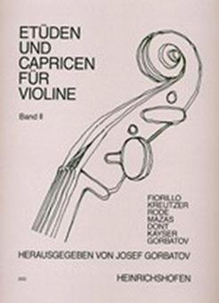 Etüden und Capricen für Violine 2 