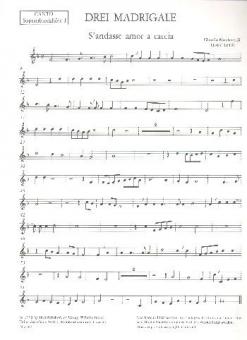 3 Madrigale 