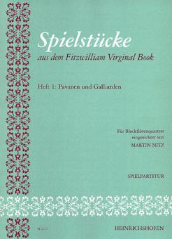 Spielstücke aus dem Fitzwilliam Virginal Book, Heft 1 