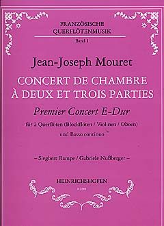 Concert de chambre a 2 et 3 parties, 1 