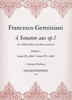 4 Sonaten aus op. 1 Band 1 