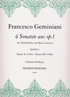 4 Sonaten aus op. 1 Band 2 