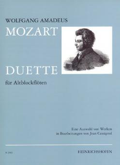Duette für Altblockflöten 