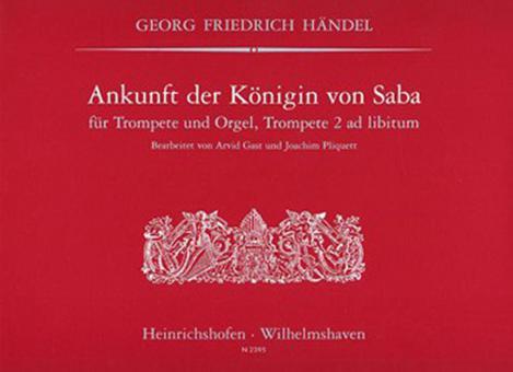 Ankunft der Königin von Saba aus Salomo 3. Akt, HWV 67 