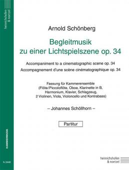 Begleitmusik zu einer Lichtspielszene op. 34 
