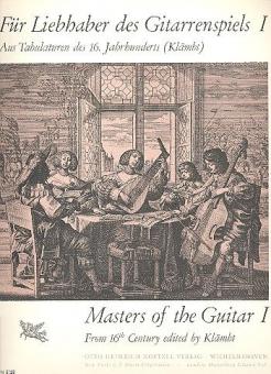 Für Liebhaber des Gitarrenspiels 1 