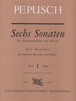 Sechs Sonaten 1 