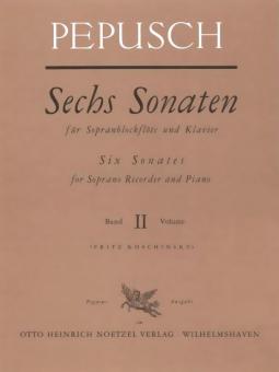 Sechs Sonaten Band 2 