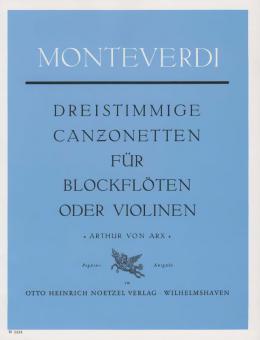 Dreistimmige Canzonetten 