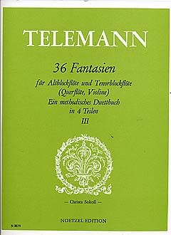 36 Fantasien als methodisches Duettbuch 3 