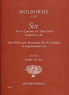 6 Weisen oder Kanzonetten 