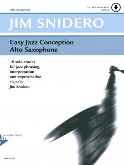 Easy Jazz Conception Alto Saxophone 