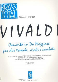 Concerto in Do Maggiore per due trombe, archi e cembalo 