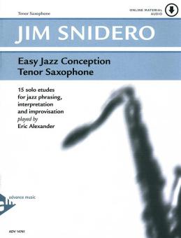 Easy Jazz Conception Tenor Saxophone 
