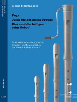 Fuga, Jesus bleibet meine Freude, Dies sind die heil'gen zehn Gebot' 