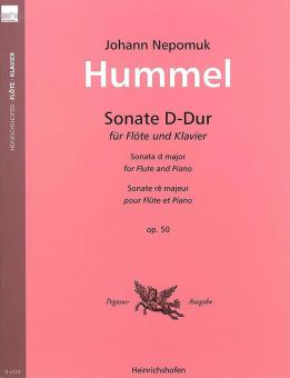 Sonate D-Dur op. 50 
