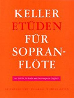 Etüden für die Sopranblockflöte 