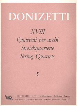 Quartett Nr. 5 in e-Moll 