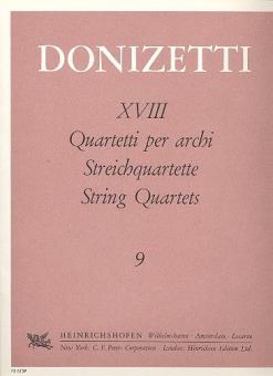 Quartett Nr. 9 in d-Moll 