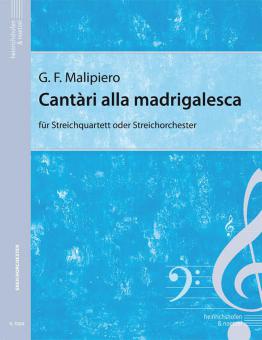 Streichquartett Nr. 3 Cantàri alla madrigalesca 