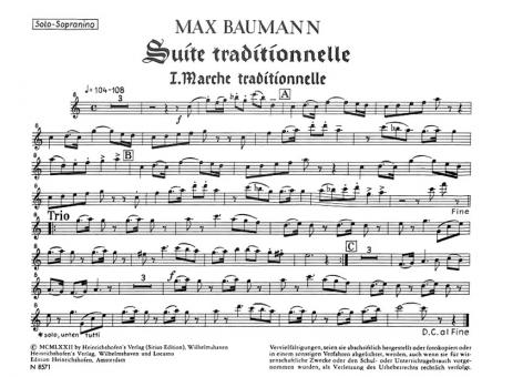 Suite traditionnelle 