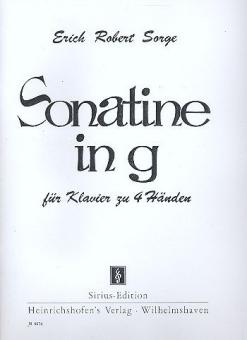 Sonatine in g für Klavier zu 4 Händen 