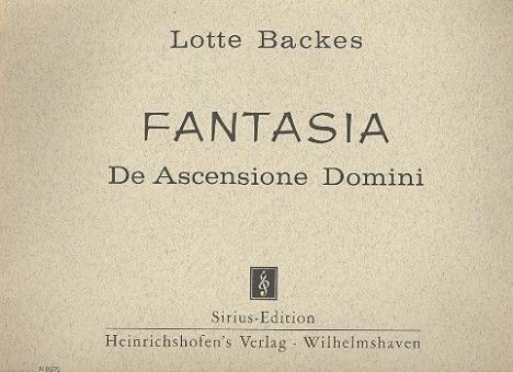 Fantasia 'De Ascensione Domini' 