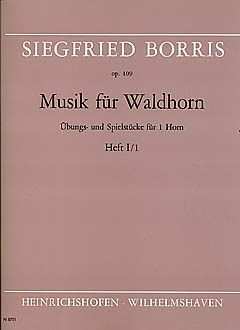 Musik für Waldhorn op. 109 Heft I/1 