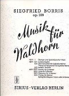 Musik für Waldhorn op. 109 Heft II/3 