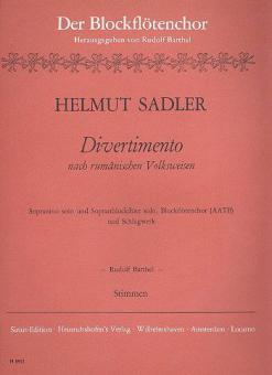 Divertimento nach rumänischen Volksweisen 