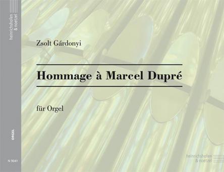 Hommage à Marcel Dupré 