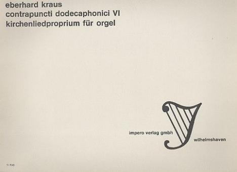 Contrapuncti dodecaphonici VI 