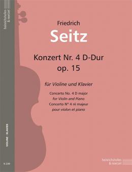 Schülerkonzert Nr. 4 D-Dur op. 15 