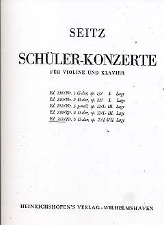 Schülerkonzert Nr. 5 D-Dur 