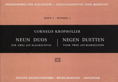 9 Duos zur Übung Heft 3 