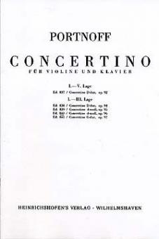 Concertino d-Moll op. 96 