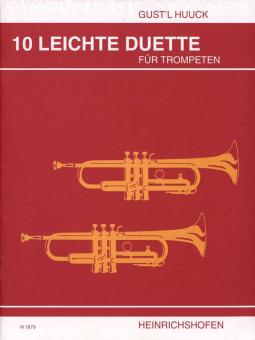 10 leichte Duette für Trompeten 