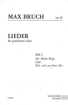 Lieder für gemischten Chor Heft 3 