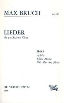 Lieder für gemischten Chor Heft 8 