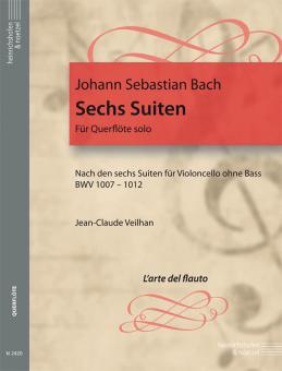 6 Suiten für Querflöte solo BWV 1007-1012 