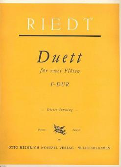 Duett für 2 Flöten F-Dur 
