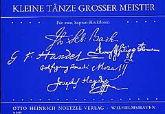 Kleine Tänze großer Meister 