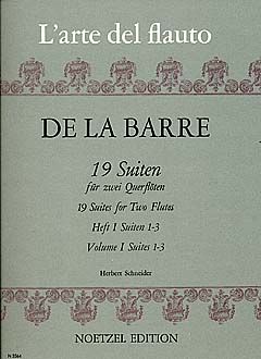 19 Suiten für zwei Querflöten 