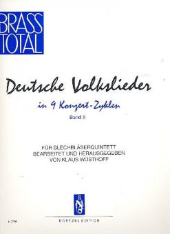 Deutsche Volkslieder in 9 Konzert-Zyklen 2 