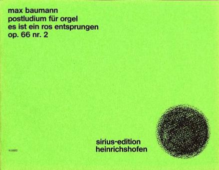Postludium 'Es ist ein Ros' entsprungen' 