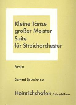 Kleine Tänze großer Meister 