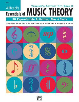 Essentials Of Music Theory: Teacher's Activity Kit, Book 2 