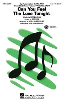 Can You Feel The Love Tonight Standard