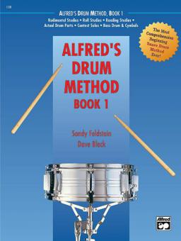 Alfred's Drum Method Book 1 (Book and DVD in Hard Case) 