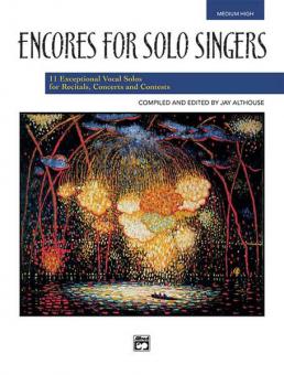 Encores for Solo Singers 